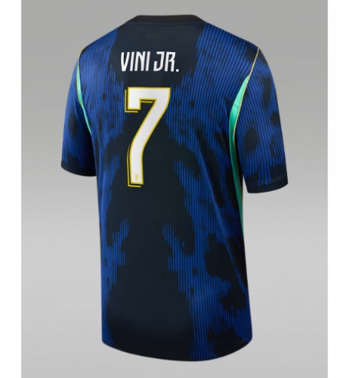 Brasilia Vinicius Junior #7 Vieraspaita MM-kisat 2026 Lyhythihainen Brasilia Vinicius Junior #7 Vieraspaita MM-kisat 2026 Lyhythihainen